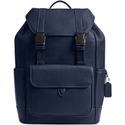 Coach League Flap Backpack - Deep Blue