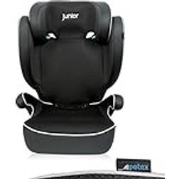 Petex Basic Plus 1600 Schwarz HDPE ECE R129 Bilbarnstol Svart