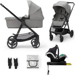 Kinderkraft Newly Mink Pro Kombivagn 4-i-1 Moonlight Grey