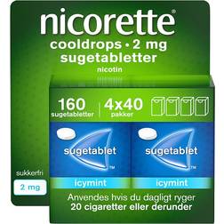 Nicorette® Sugetablet Cooldrops Icymint 2