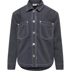 Kids Only Night Sky White Merle Stripe Skjorta