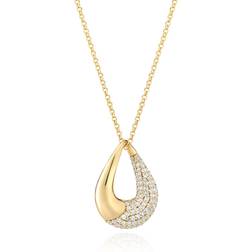 Sif Jakobs Glorenza Necklace Guld Vita zirkoner