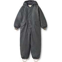 Wheat Kid's Ludo Rubber Flight Suit - Dark Ink