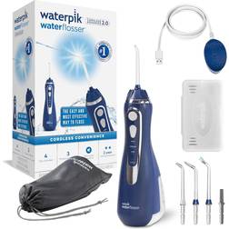 Waterpik Cordless Advanced Flosser, 3 Pressure Settings, USB Charger, Blue, WP-583UK, New