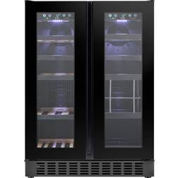 Temptech Sommelier vinskab SOM2DX60DRB-24 Sort