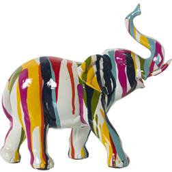 Alexandra House Living Elephant Paint Multicolored Prydnadsfigur 22cm