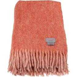 Stackelbergs Mohair Tæppe Orange, Pink (170x130cm)