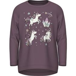 Name It Unicorn Vix Long Sleeve Shirt - Arctic Dusk