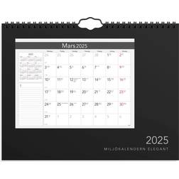 Burde Wall 2025 The Environmental Calendar Elegant