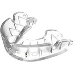 OPRO Self-Fit Silver Mouthguard Clear
