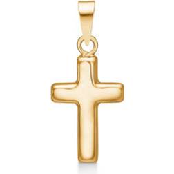 Mads Z Stave Cross Pendant - Gold