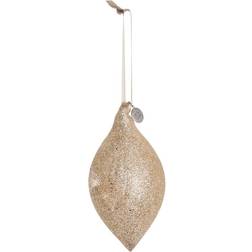 Lene Bjerre Velvitie Light Gold Adorno de Árbol de Navidad 14cm