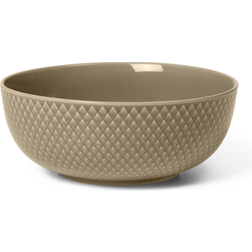 Lyngby Porcelæn Rhombe Earth Serveringsskål 50cl 15.5cm