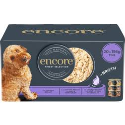 Encore 100% Natural Premium Wet Dog Food Multipack in Broth