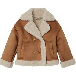 Lil'Atelier Nolo Oversized Jacket - Petrified Oak (13237136)