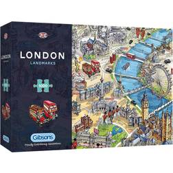 Gibsons London Landmarks 1000 Pieces