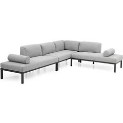 Brafab Gonesse Loungeset, Bord inkl. 3 Soffor