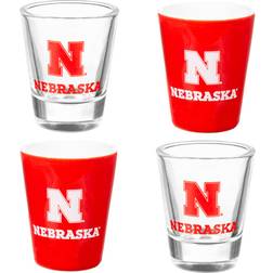 Evergreen Enterprises University of Nebraska Shot Glass 5.9cl 4pcs