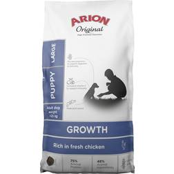 Arion Original Growth Fish Large Dry Food 12kg