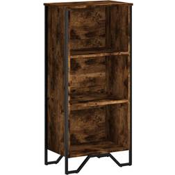 vidaXL 848606 Smoked Oak Bokhylla 106cm