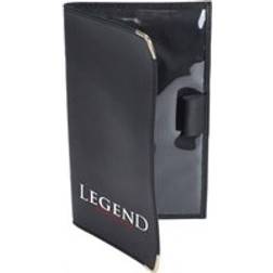 Legend Porta Scorecard Da Golf In Pelle Noir