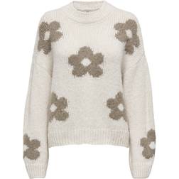 JDY Kilian Knitted Sweater - Rose/Ecru
