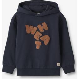 Wheat Rumvaskebjørn 128/8y unisex Sweatshirts Från Magasin Blå 128/8y
