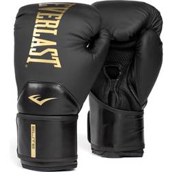 Everlast Pro Style Elite 12Oz Boxing Gloves Black and Gold