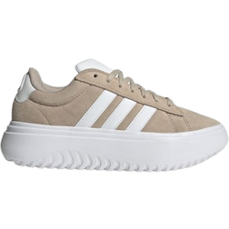 adidas Grand Court Platform W - Wonder Beige/Cloud White