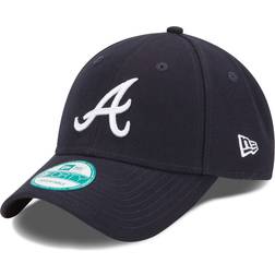 New Era Men's Navy Atlanta Braves League 9FORTY Adjustable Hat