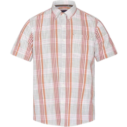 Signal Teis Check Slub Shirt - Sun Baked