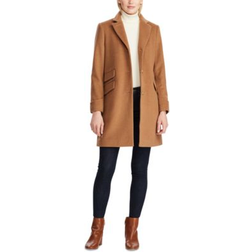 Lauren Ralph Lauren Petite Notched Collar Walker Coat - New Vicuna