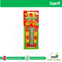 Swizzels drumstick raspberry 2d car air freshener fragrance x10