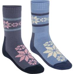 Kari Traa Rusa Sock 2-pack - Pastel Light Blue