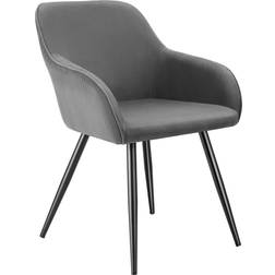 tectake Modern Grey/Black Køkkenstol 82cm