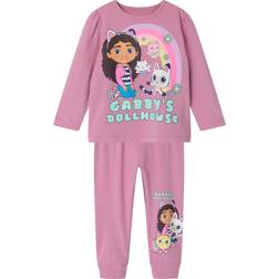 Name It Dollhouse Kids Pyjama Set - Mauve Orchid