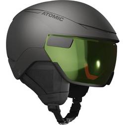 Atomic Herren Helm REVENT GT VISOR HD PHOTO Bla Grau 55-59
