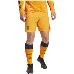 adidas Real Madrid 24/25 Authentic Away Shorts Yellow