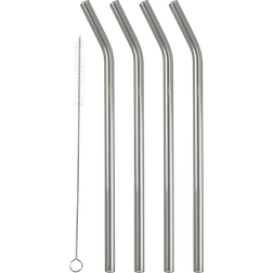 Lyngby Glas Straws 21.5 cm 4-pack Smoke Bar Spoon