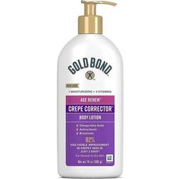 Gold Bond Age Renew Crepe Corrector Lotion Replenishing Smoothing Formula 14fl oz