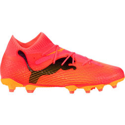 Puma Youth Future 7 Pro FG/AG - Sunset Glow/Black/Sun Stream