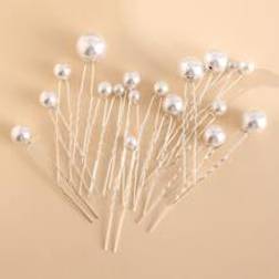 Shein Faux Pearl Decor Bridal Hair Pin Elegant