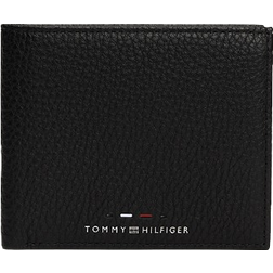 Tommy Hilfiger Premium Leather Card And Coin Wallet - Black