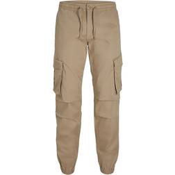 Jack & Jones Relaxed Fit Cargo Pant - Brown/ Blmwood