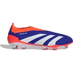 adidas Predator Elite Laceless FG - Lucid Blue/Cloud White/Solar Red