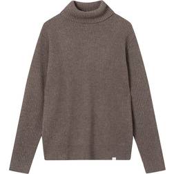 Les Deux Eddie Wool Rib Rollneck Knit
