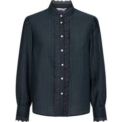 Co'Couture Angiecc Anglaise Shirt - Navy
