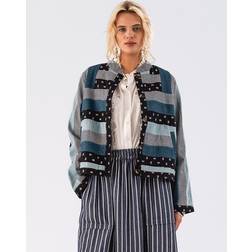 Lollys Laundry Emiliall Short Jacket LS Dam Jackor Från Magasin Blue