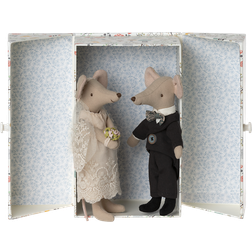 Maileg Wedding Mice Couple in Box