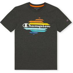 Champion Kid's Short Sleeve Graphic T-shirt - Charcoal Heather (C9K262)